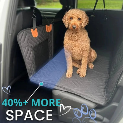 Premium Hard Bottom Dog Car Backseat Cover