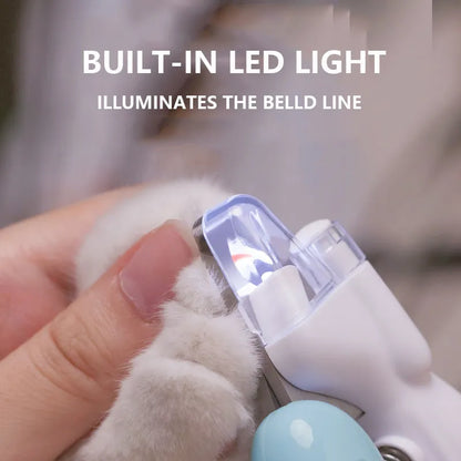 Professional Pet Nail Clipper with Led Light