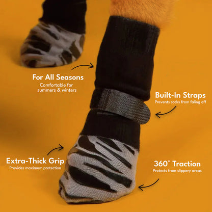 Premium Non-Slip Dog Socks